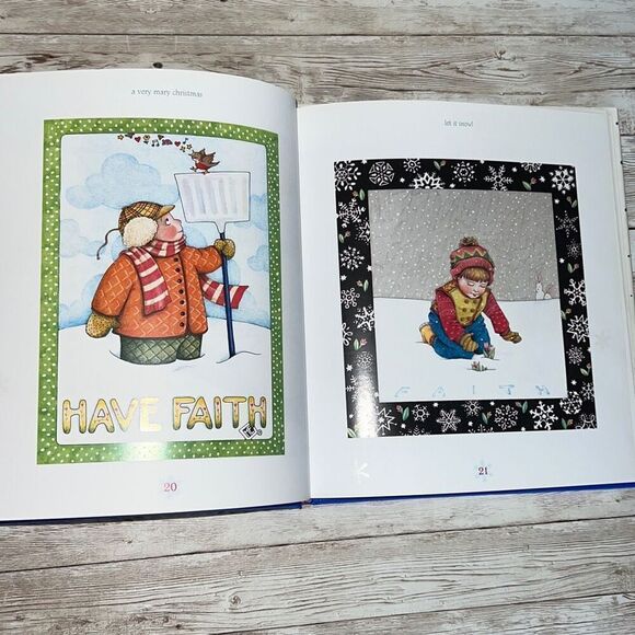 MARY ENGELBREIT A Very Mary CHRISTMAS HC Book w/jacket Collection of Holiday Art - Picture 11 of 15